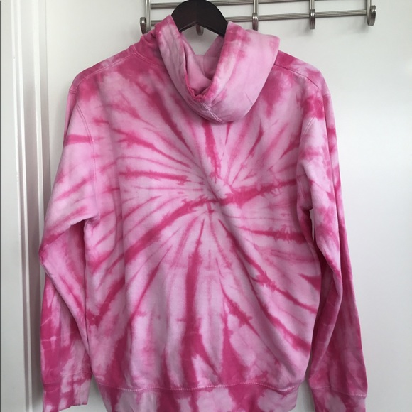 Castaway Pink Hoodie Sweatshirt Tie Dye Size Large $ 40 - Picture 4 of 9